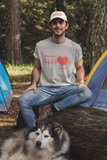 "Heart Races for Your Dog" Cotton T