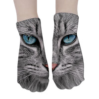 Cat Socks with 3D Printed Design