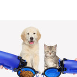 2 in 1 Pet Feeder & Water Bottle